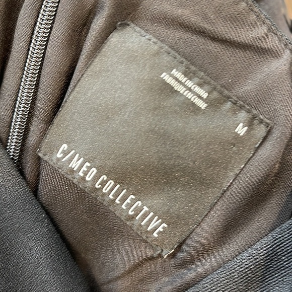 C/MEO Collective Vision Wide-Leg Strap-Detail black Jumpsuit - Picture 6 of 6